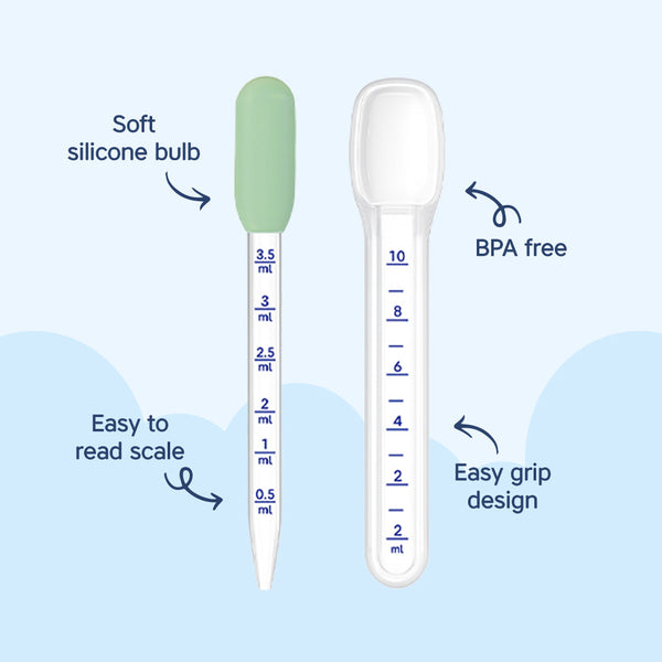 Hopop Medicine Spoon & Dropper – Accurate, Safe & Easy Dosing Tool - Dezine Kids