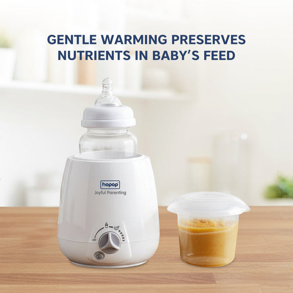 Hopop 2 in 1 Baby Bottle & Food Warmer, Fast Heating & Auto Shut-Off - Dezine Kids