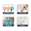 Hopop Easy Grip Banana-Shaped Silicone Baby Teether - Dezine Kids