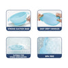 Hopop Silicone Bowl & Spoon with Suction Base & Snap on Lid - Dezine Kids