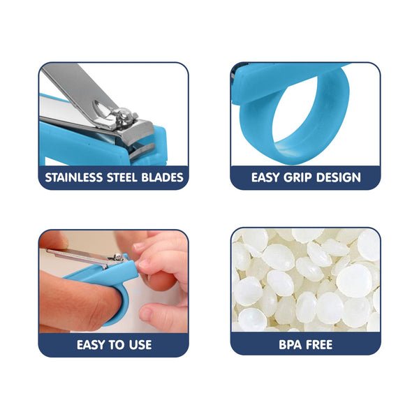 Hopop Nail Clipper Cutter with Finger Grip - Dezine Kids