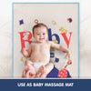 Hopop Multipurpose Baby Massage Mat,Waterproof Diaper Changing Mat - Baby