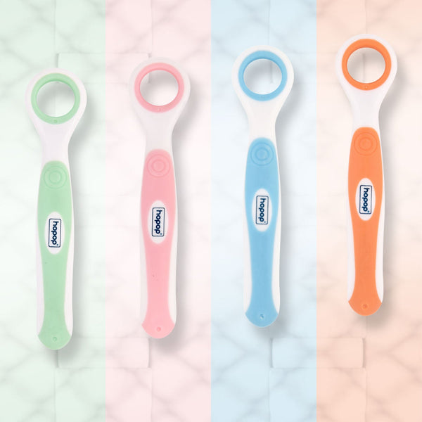 Hopop Soft & Gentle Rounded Edges Tongue Cleaner