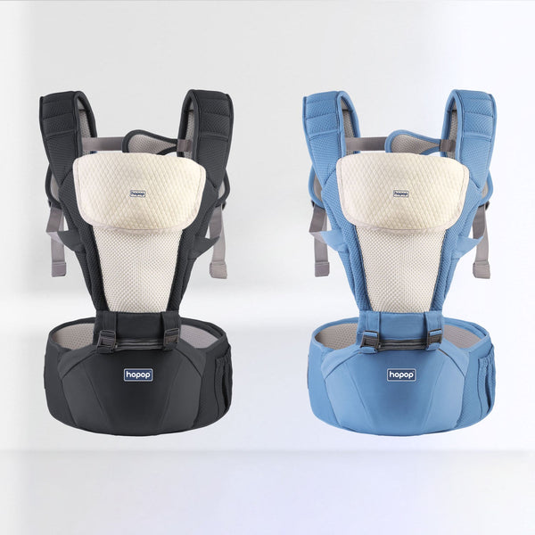 Hopop 5 in 1 Elegant Hip Seat Baby Carrier - Dezine Kids