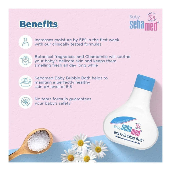 Baby Bubble Bath - 200 Ml - dezinekids.com