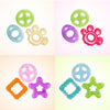 Hopop Multi-Textured, Water-Filled Cooling Teether – Pack of 3 - Dezine Kids