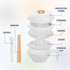 Hopop 5-in-1 Manual Baby Food Maker & Processor - Dezine Kids