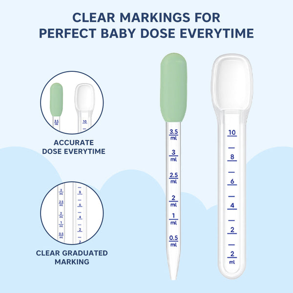 Hopop Medicine Spoon & Dropper – Accurate, Safe & Easy Dosing Tool - Dezine Kids
