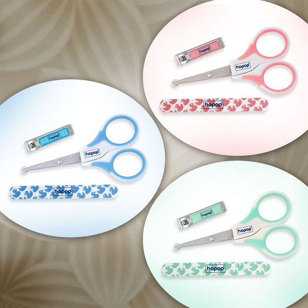 Hopop Safety Nail Care Set for Babies – Gentle & Easy Grooming Kit - Dezine Kids