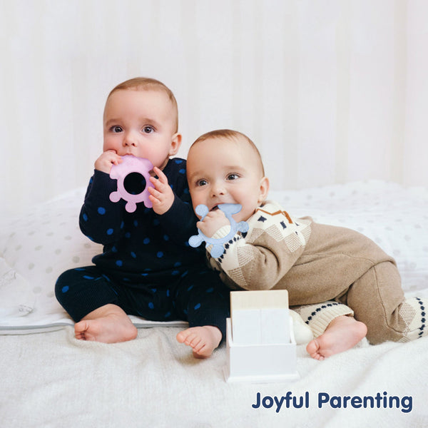 Hopop Silicone Teether for Baby - Dezine Kids