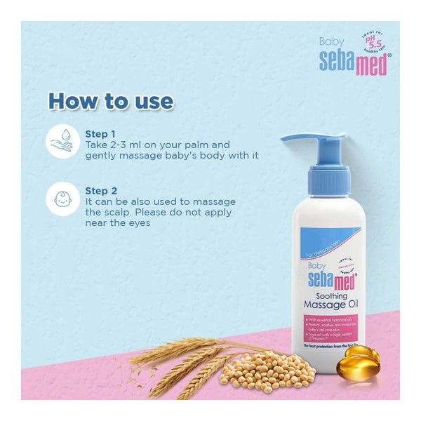 Soothing Baby Massage Oil - 150 Ml - dezinekids.com