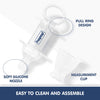 Hopop Multipurpose Baby Oral Medicine Dispenser / Feeding Syringe – White - Dezine Kids