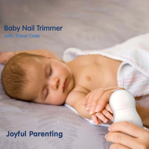 Electric Baby Nail Trimmer with Storage Case – Safe & Silent Grooming