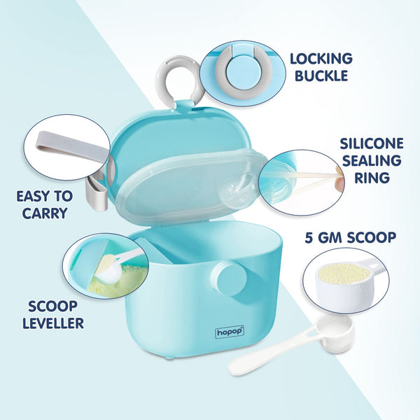 Hopop Milk Powder & Multi-Purpose Food Container – 170 ml - Dezine Kids