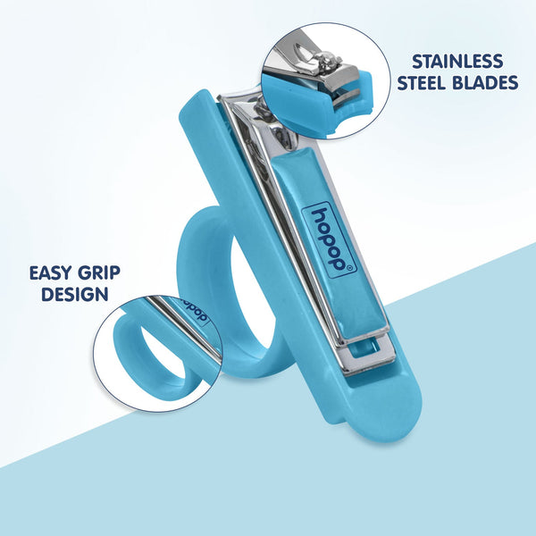 Hopop Nail Clipper Cutter with Finger Grip - Dezine Kids