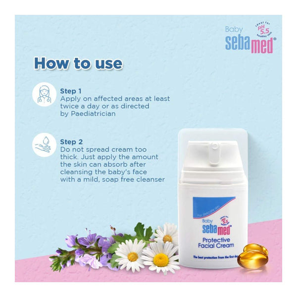 Baby Protective Facial Cream - 100 Ml - dezinekids.com