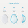 Frida Baby The 3-Step Cradle Cap System, DermaFrida The FlakeFixer - White & Blue