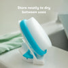 Frida Baby The 3-Step Cradle Cap System, DermaFrida The FlakeFixer - White & Blue