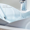 Frida Baby Soft Sink Bath, Sink Bather, Easy to Clean Bather That Supports Baby's Head