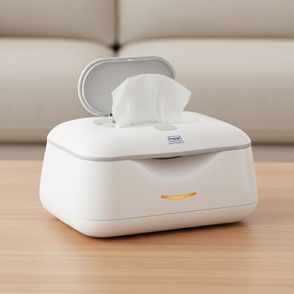 Hopop Warm Glow Baby Wipes Warmer Gentle & Comfortable Wipe Heating - Dezine Kids