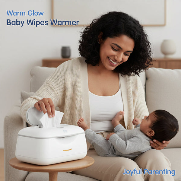 Hopop Warm Glow Baby Wipes Warmer Gentle & Comfortable Wipe Heating - Dezine Kids