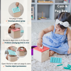 Curious Cub Coin & Peg Box Wooden Montessori Learning Toy - Dezine Kids