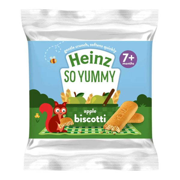 Heinz So Yummy Biscotti Snack, 60g - Apple