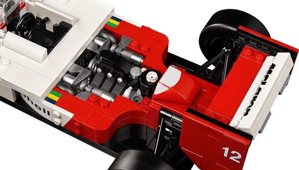 Lego Icons McLaren MP4/4 & Ayrton Senna Model Car for Adults - Dezine Kids