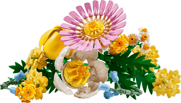 Lego Botanicals Petite Sunny Bouquet Flower Decor Set 9Y+ - Dezine Kids
