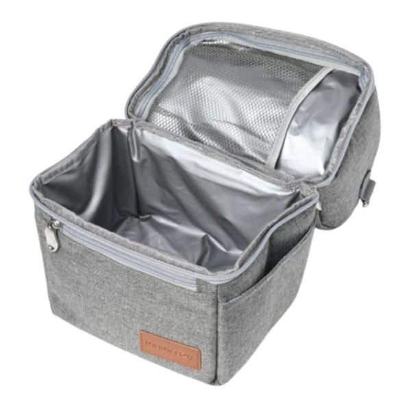 Momcozy Breastmilk Cooler Bag Insulated Bottle Bag for Pumping & Travel - Grey - Dezine Kids