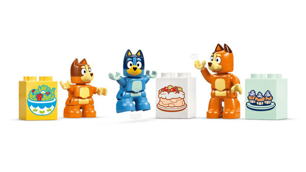 Lego Duplo Bluey's Family House with Memory Game - Dezine Kids