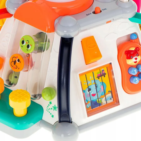 Hola Toy shine Multifunctional Learning Play Center with Drum - Dezine Kids