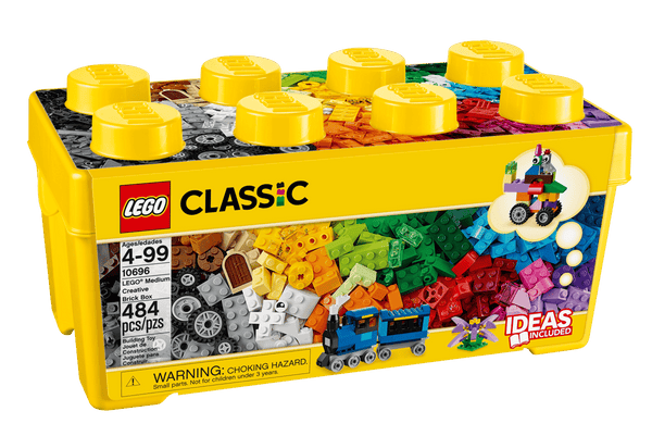 Lego Classic Medium Creative Brick, Multi Color 484 Pcs Blocks for Kids age 6Y+ - Dezine Kids