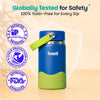 Basil Insulated Stainless steel bottle with Carry Handle - Oasis