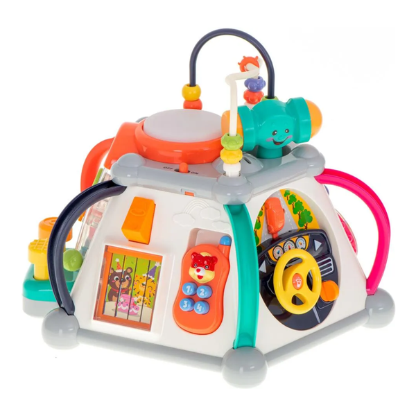 Hola Toy shine Multifunctional Learning Play Center with Drum - Dezine Kids