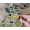 Beaba Silicone Multiportions Trays 6*5 oz. - Sage Green