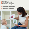 Curious Cub 13 in 1 Brain Boosting Flash Cards for Babies & Infants - Dezine Kids