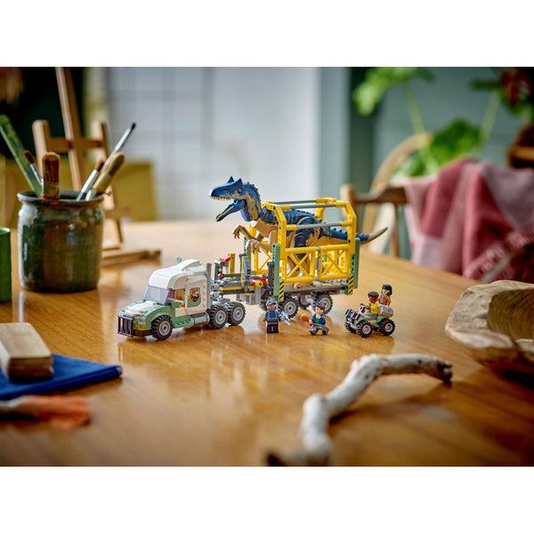Lego Jurassic World Dinosaur Missions: Allosaurus Transport Truck