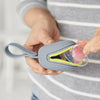 Skip Hop Grab & Go Silicone Pacifier Holder - Grey