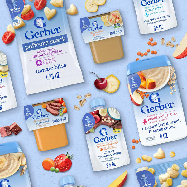 Gerber Cereal for Sitters, 6+ months - Oatmeal Banana