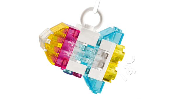 Lego Classic Magical Transparent Box, Colorful Building Bricks Toy 340 Pieces - Dezine Kids