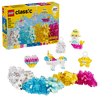 Lego Classic Magical Transparent Box, Colorful Building Bricks Toy 340 Pieces - Dezine Kids