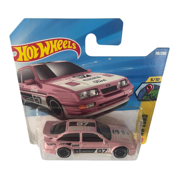 Hot Wheels 87 Ford Sierra Cosworth HW Euro 5/10