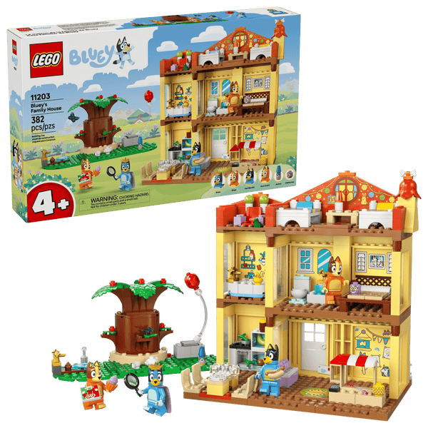 Lego Bluey Family House Playset, Home Building Kit - Dezine Kids