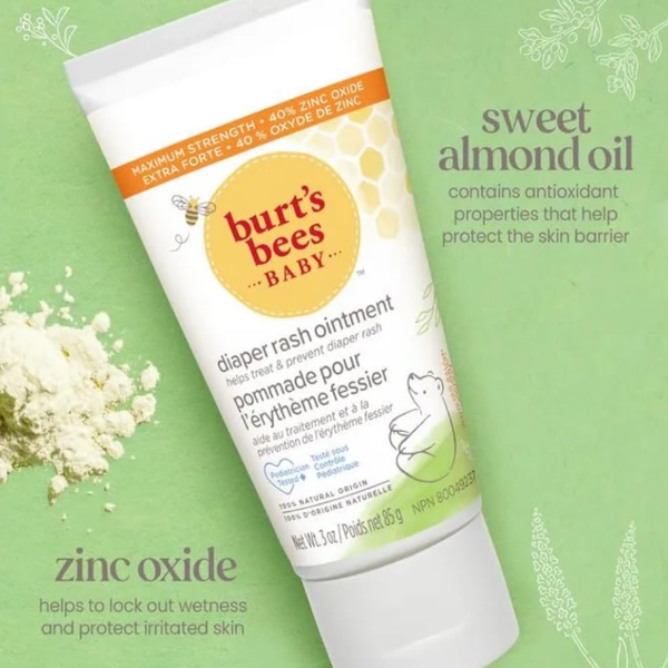 Burt's Bees Baby Diaper Rash Ointment - 85g - Dezine Kids