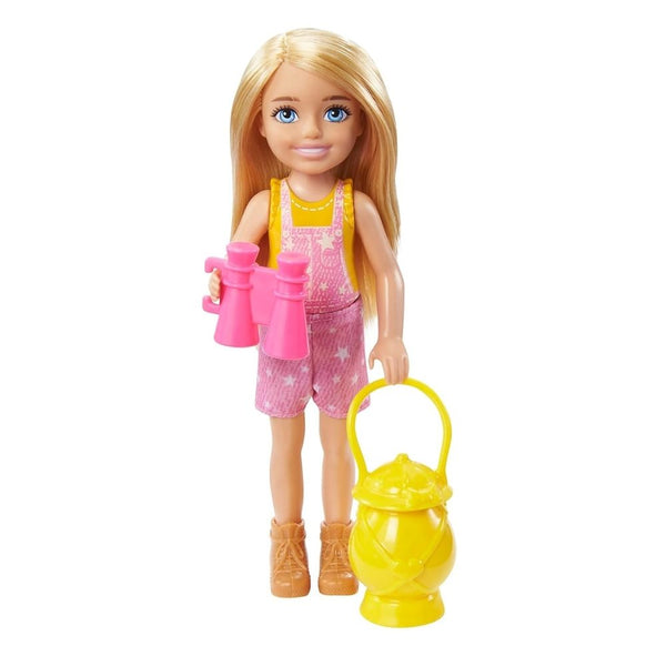 Barbie Camping Playset with Chelsea Doll Binoculars & Camping Accessories