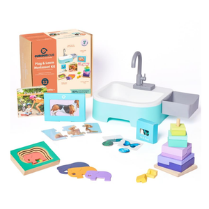 Curious Cub Montessori Wooden Play & Learning Activity Kit - Level 12 (27+M)