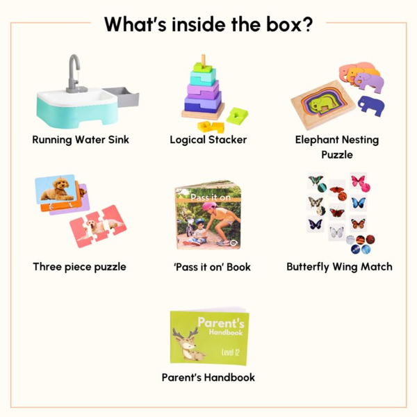 Curious Cub Montessori Wooden Play & Learning Activity Kit - Level 12 (27+M) - Dezine Kids