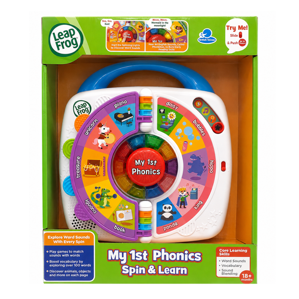 Leap Frog Get Ready for Phonics Spin & Learn for Kids - Dezine Kids