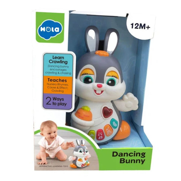 Hola Dancing Bunny Interactive Musical Activity Toy - Dezine Kids